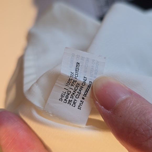 Club Monaco circle and skater silk skirt - Picture 4 of 4